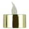 12 Packs: 24 ct. (288 total) Gold Flameless LED Tealight Candles by Ashland®